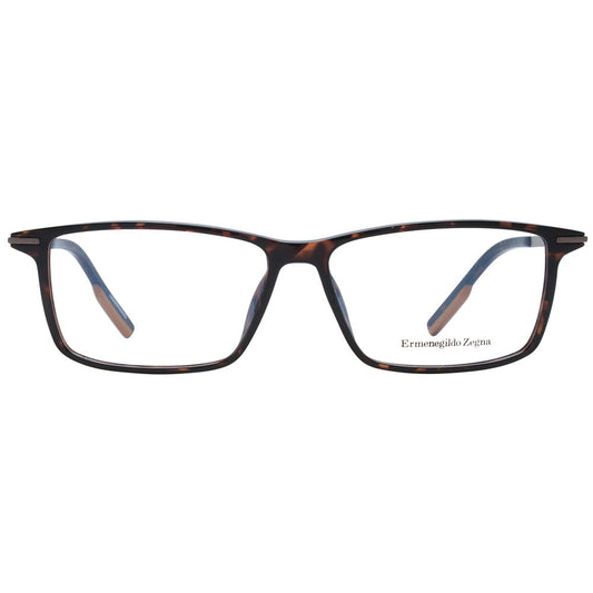 Ermenegildo Zegna Brown Men Optical Frames ER-1053500
