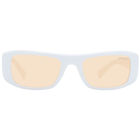 Guess White Unisex Sunglasses Guess Bisque