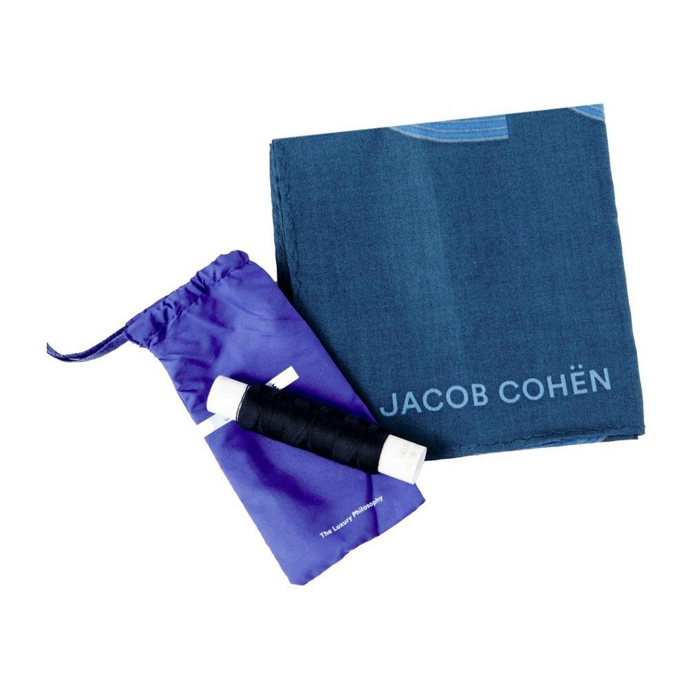 بنطلون جينز رجالي من القطن باللون الأزرق من Jacob Cohen