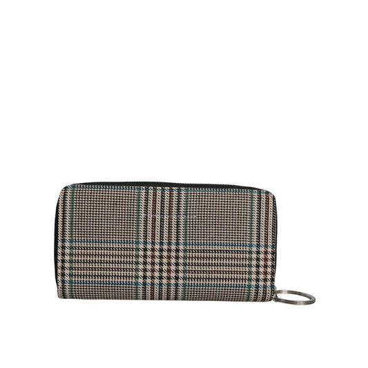 MM6 Maison Margiela Multicolor Houndstooth Continental Zip Around Clutch Wallet BAG1554