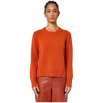 Alpha Studio Orange Cashmere Sweater