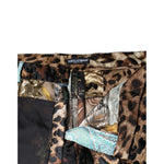 Dolce & Gabbana Multicolor Patchwork Jacquard High Waist Pants PAN74585-46