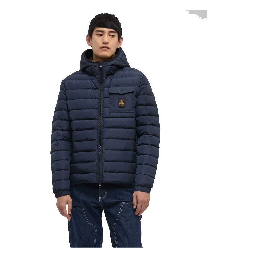 Refrigiwear Blue Nylon Men Jacket RE-13975-XL