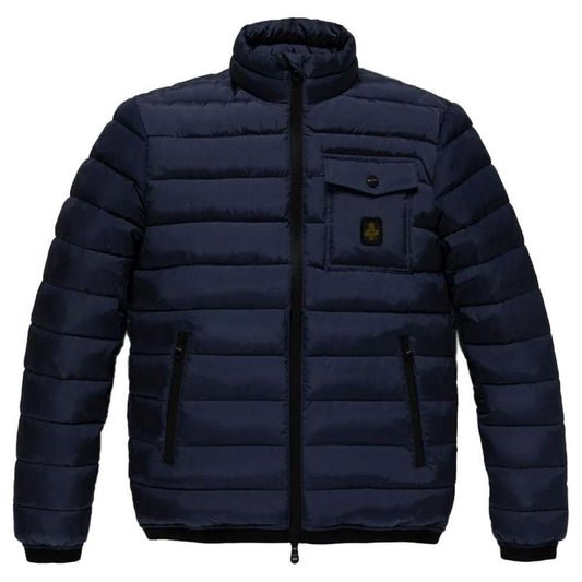 Refrigiwear Blue Nylon Men Jacket