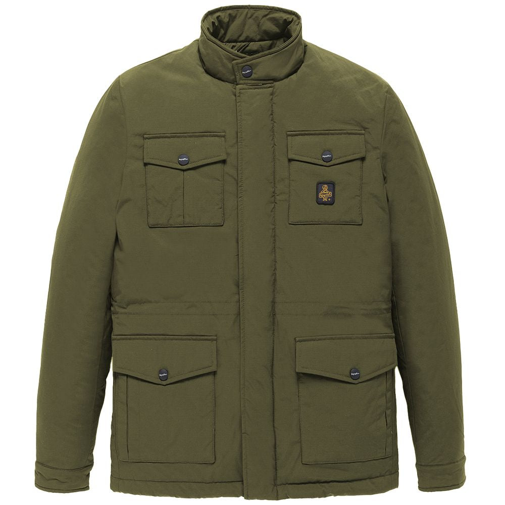 Refrigiwear Green Nylon Jackets & Coat
