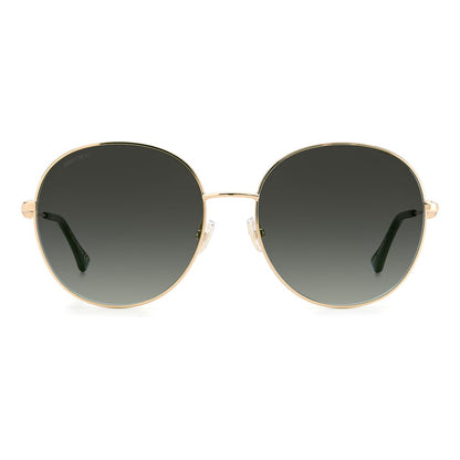 Jimmy Choo Green Stainless Steel Sunglasses