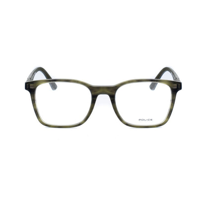 Police Green Plastic Glasses (Frames)