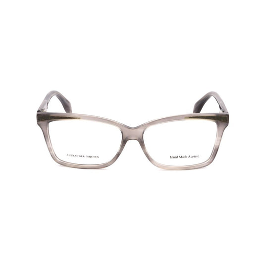 Alexander McQueen Gray Acetate Glasses (Frames)