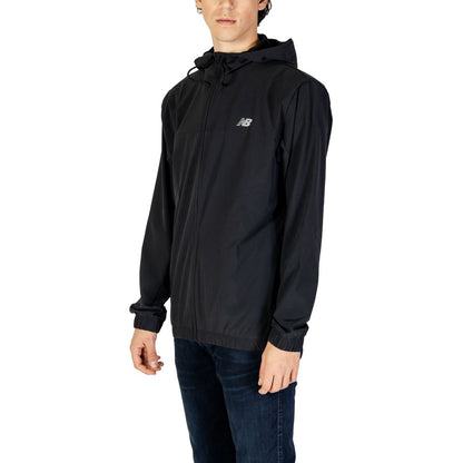 New Balance Black Recycled Polyester Jackets & Coat
