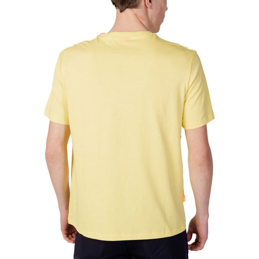Suns Yellow Cotton T-Shirt Suns Pale Goldenrod