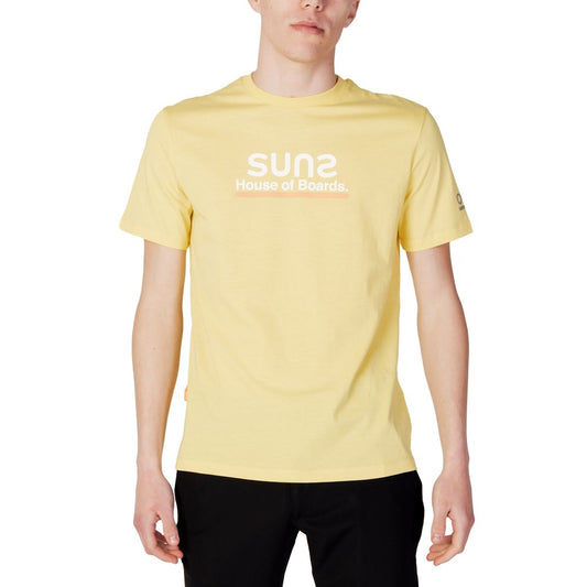 Suns Yellow Cotton T-Shirt Suns Wheat