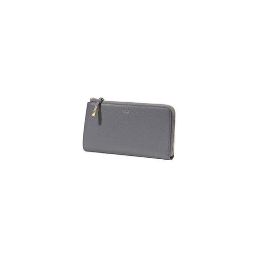 Furla Gray Leather Wallet Furla Dim Gray