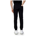 Armani Exchange Black Cotton Joggers Workout Pant AR-10432200009-IT42 | XS