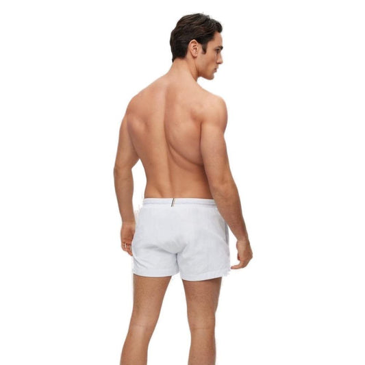 Hugo Boss White Polyamide Swimwear Hugo Boss Rosy Brown