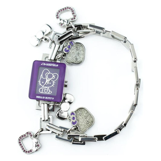 Chronotech Silver Stainless Steel Watch Chronotech Lavender