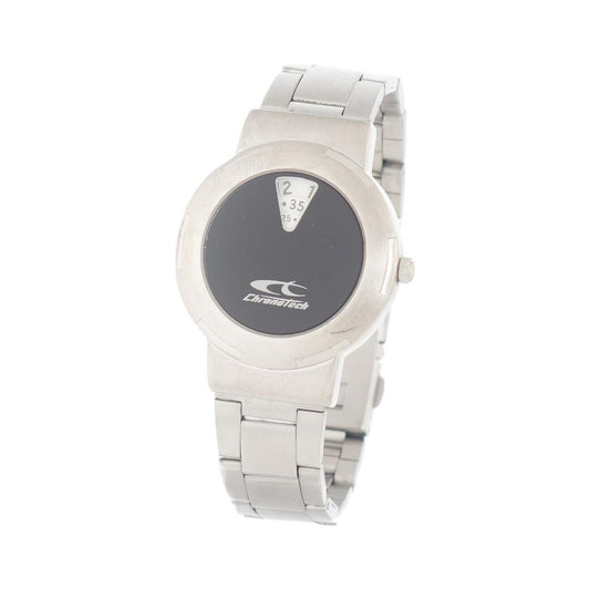 Chronotech Silver Stainless Steel Watch Chronotech Light Gray