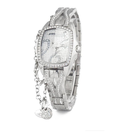Chronotech Silver Stainless Steel Watch Chronotech Light Gray