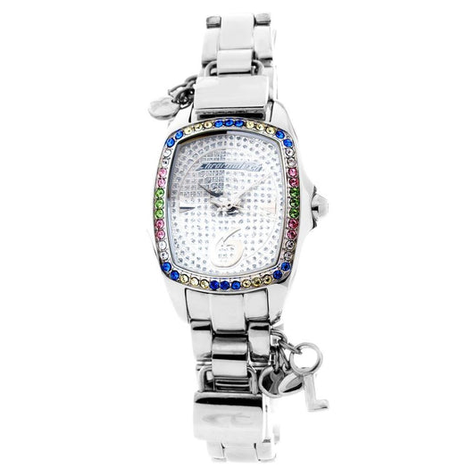 Chronotech Silver Stainless Steel Watch Chronotech Light Gray