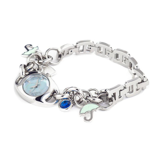 Chronotech Silver Stainless Steel Watch Chronotech Light Gray