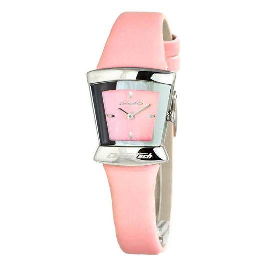 Chronotech Multicolor Leather Watch Chronotech Pink