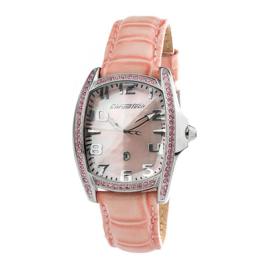 Chronotech Multicolor Leather Watch Chronotech Gray
