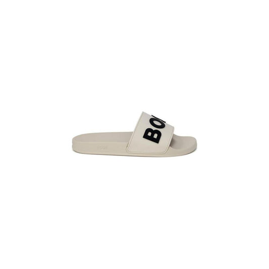 Hugo Boss White Polyethylene Sandal Hugo Boss Gray