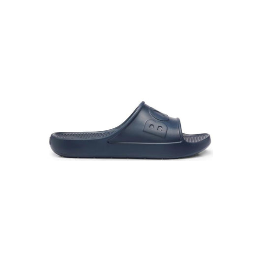 Hugo Boss Blue Rubber Sandal Hugo Boss Dark Slate Gray