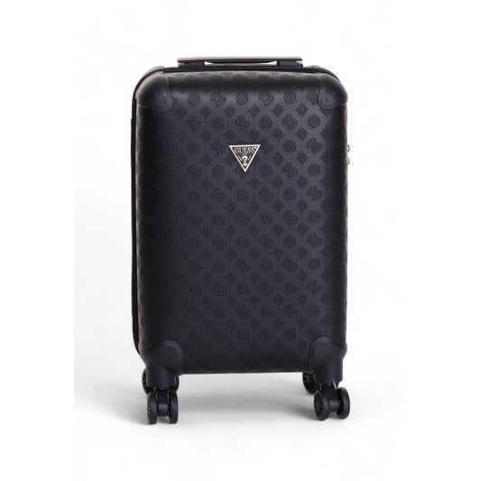 Guess Black Polyethylene Luggage And Travel Guess Dark Slate Gray