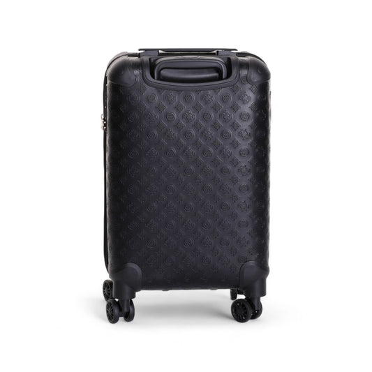 Guess Black Polyethylene Luggage And Travel Guess Dark Slate Gray