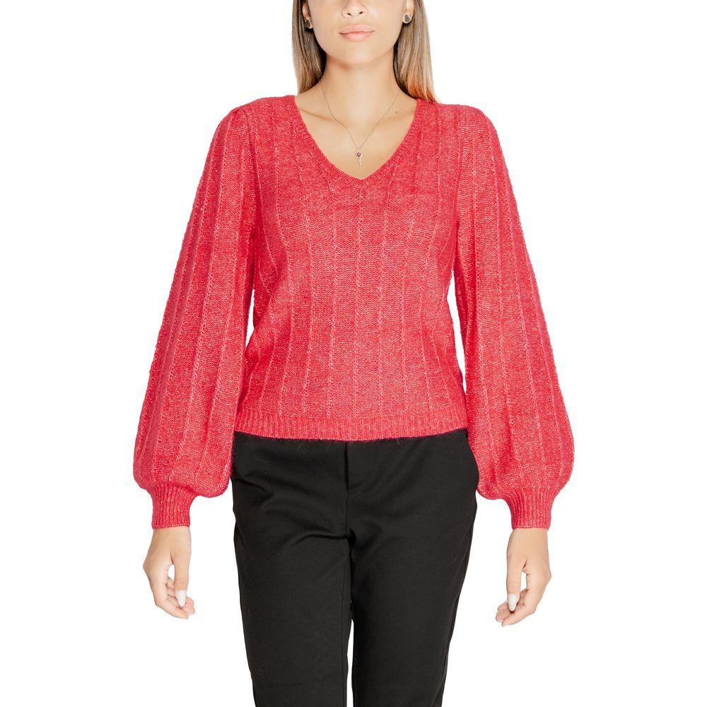 Guess Pink Polyester Sweatshirt