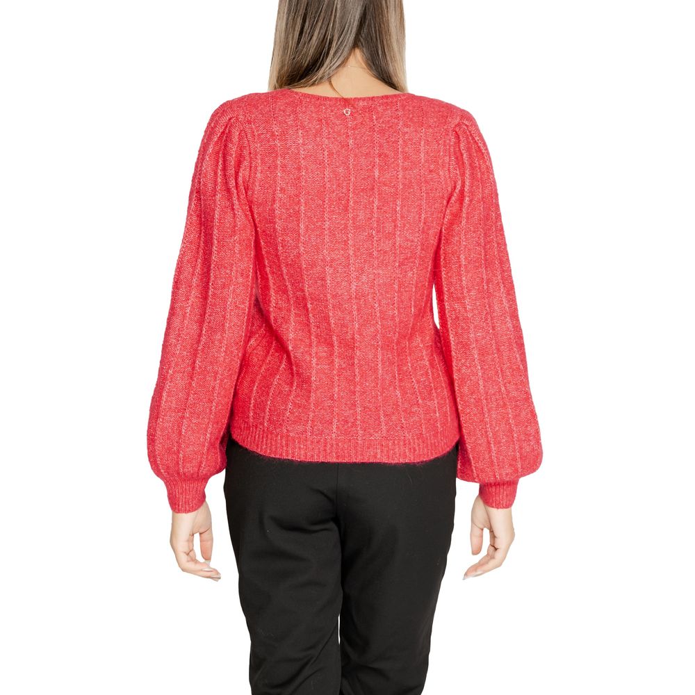 Guess Pink Polyester Sweatshirt