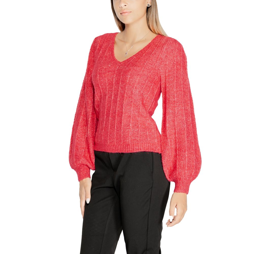 Guess Pink Polyester Sweatshirt