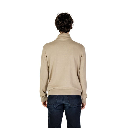 U.S. POLO ASSN. Beige Cotton Sweater U.S. POLO ASSN. Tan