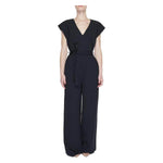 Vila Clothes Black Polyester Jumpsuit VI-13396800009-IT44|L