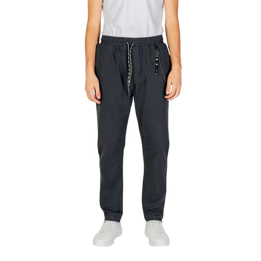Gianni Lupo Gray Cotton Jeans & Pant Gianni Lupo Dark Slate Gray