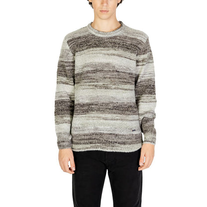 Gianni Lupo Gray Polyacrylic Sweatshirt