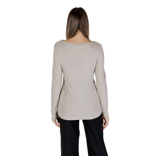 Street One Beige Viscose Tops & T-Shirt Street One Gray