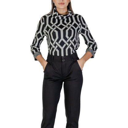 Street One Black Polyester Sweater