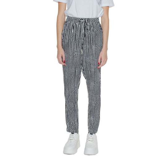 Only Black Viscose Jeans & Pant Only Gray