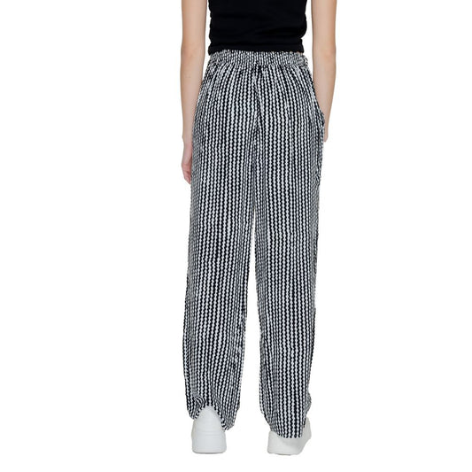Only Black Viscose Jeans & Pant Only Gray