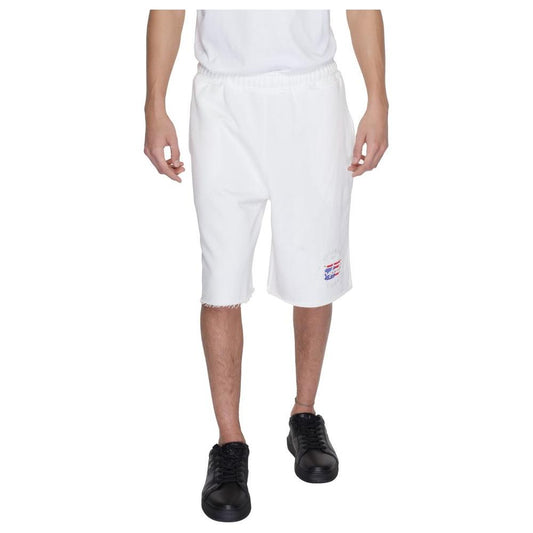 Underclub White Cotton Short Underclub Light Gray