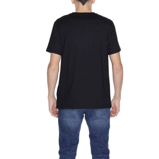 Underclub Black Cotton T-Shirt Underclub Dark Slate Gray