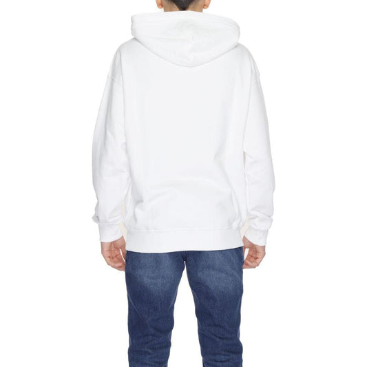 Underclub White Cotton Sweater Underclub Dark Slate Gray