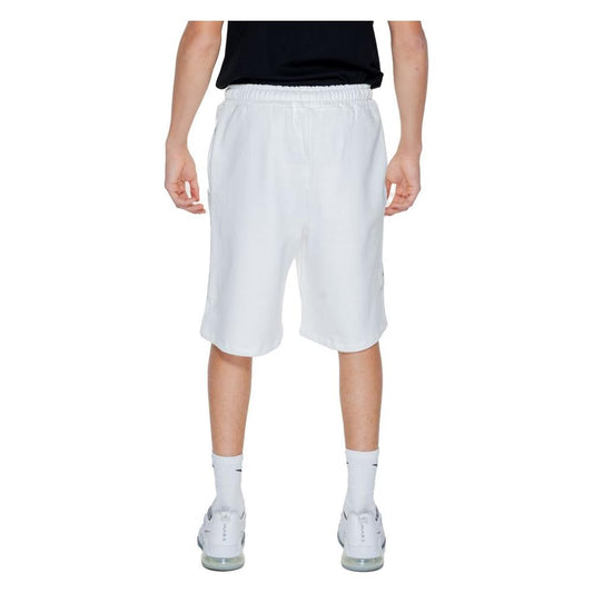 Underclub White Cotton Short Underclub Light Gray