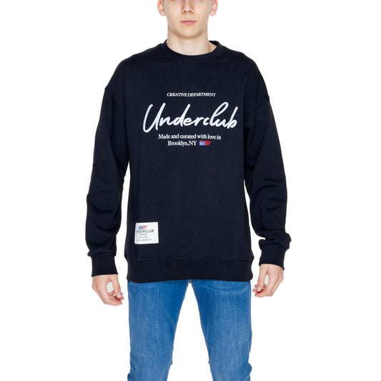 Underclub Black Cotton Sweater Underclub Black