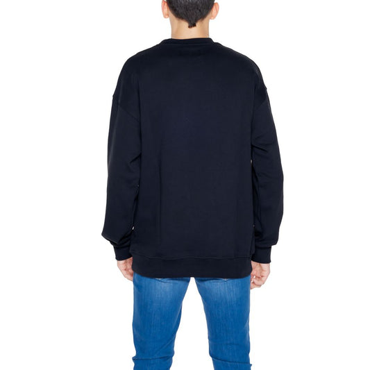 Underclub Black Cotton Sweater Underclub Black
