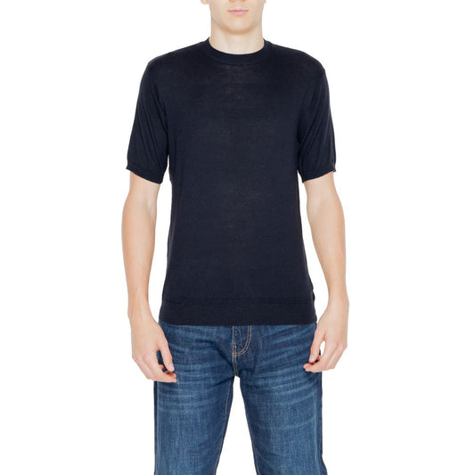 Hamaki-Ho Black Cotton T-Shirt Hamaki-Ho Dark Slate Gray