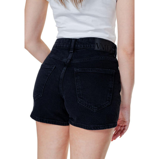 Vero Moda Black Cotton Short Vero Moda Black