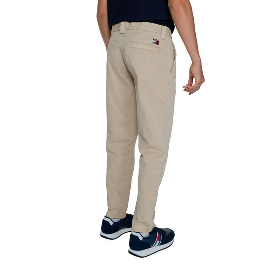 Tommy Hilfiger Jeans Gold Recycled Cotton Jeans & Pant Tommy Hilfiger Jeans Rosy Brown