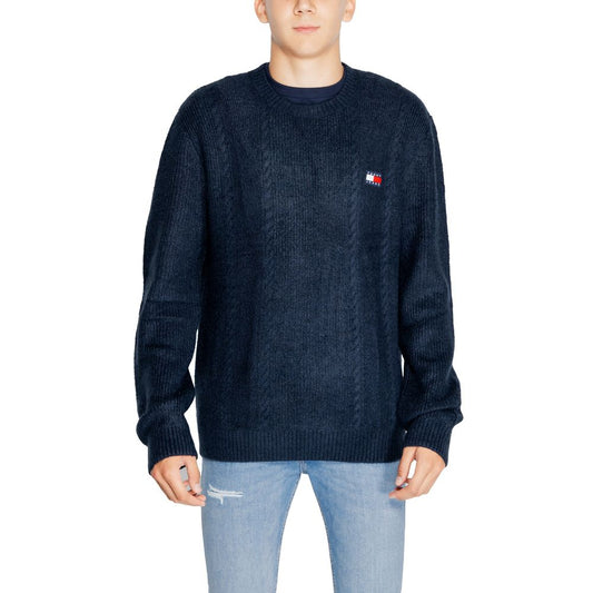 Tommy Hilfiger Jeans Blue Acrylic Sweater Tommy Hilfiger Jeans Dark Slate Gray